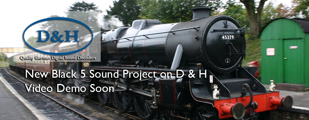 DCC Sound Decoder Black 5