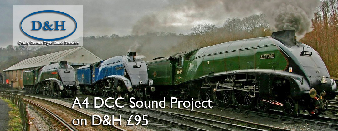A4 Class DCC Sound Decoder