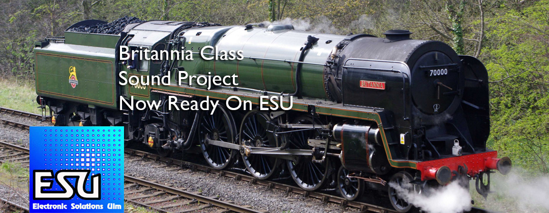 Britannia Class DCC Sound Decoder On ESU